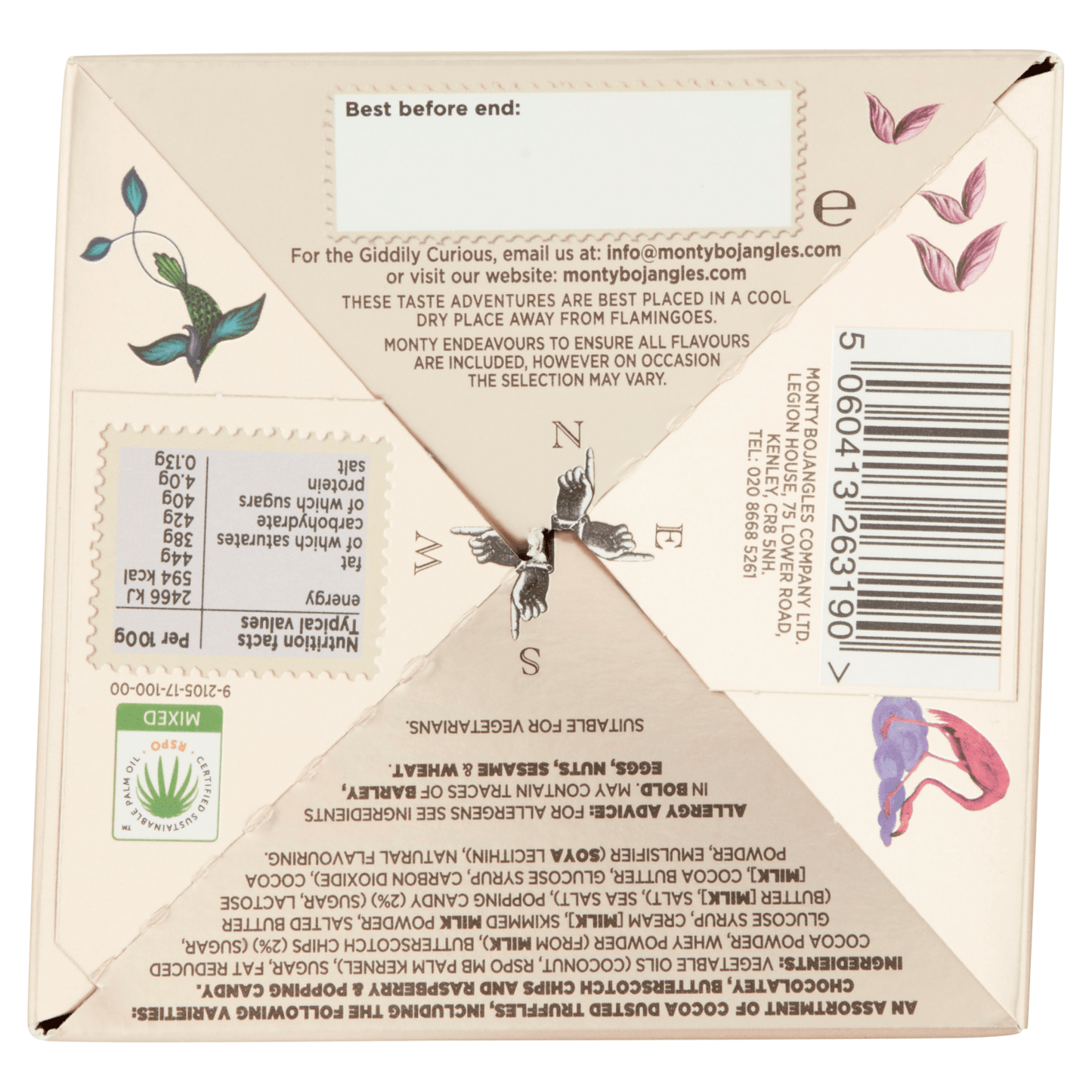 Monty Bojangles Truffle Selection 135g - UK Food & Drink - 5060413263190