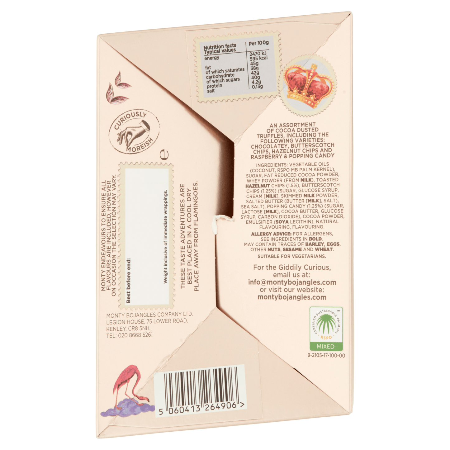 Monty Bojangles Truffle Selection 200g - UK Food & Drink - 5060413264906