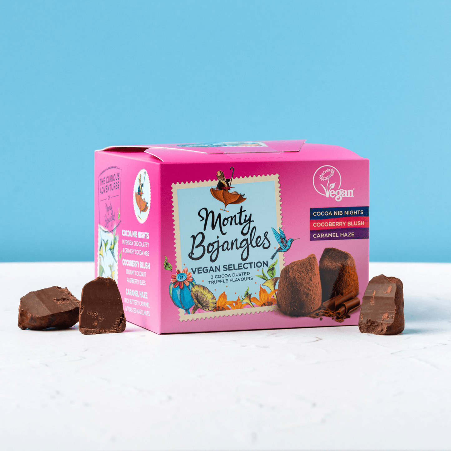 Monty Bojangles Vegan Truffle Selection 135g - UK Food & Drink - 5060413268737