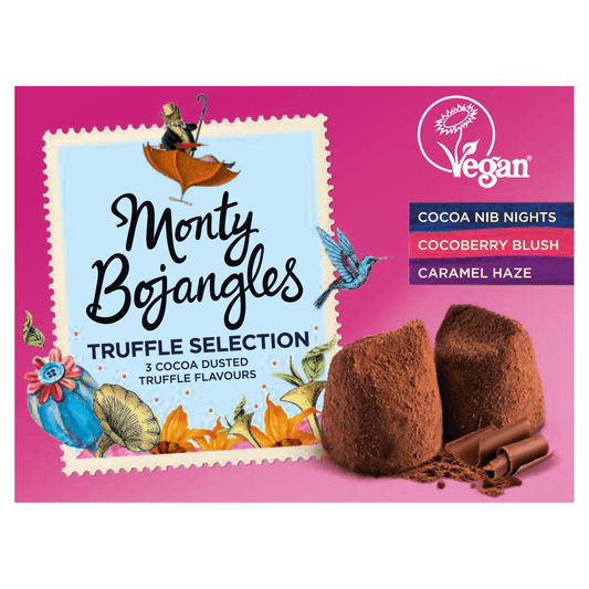 Monty Bojangles Vegan Truffle Selection 135g - UK Food & Drink - 5060413268737