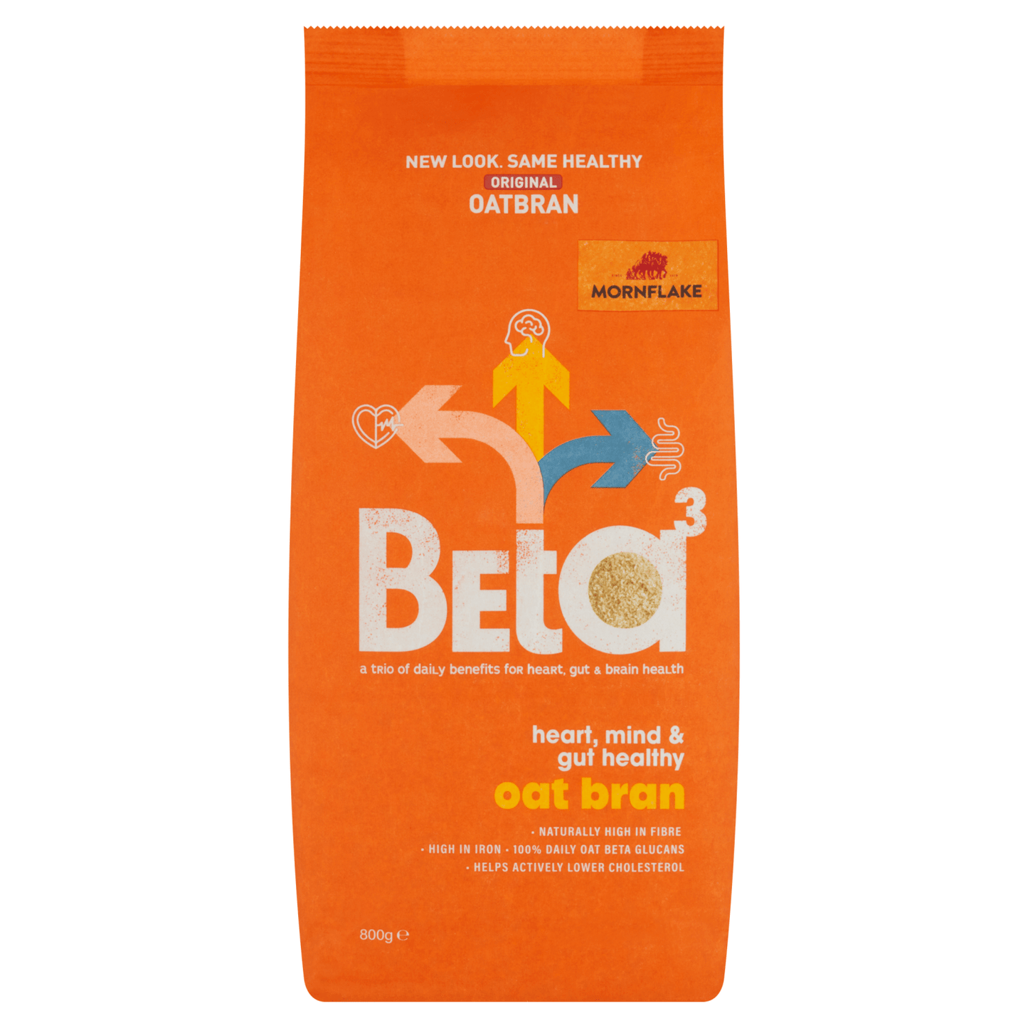 Mornflake Beta3 Oat Bran 800g - UK Food & Drink - 5010026512840