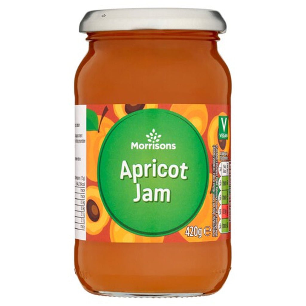 Morrisons Apricot Jam 420g - UK Food & Drink - 5010525220017