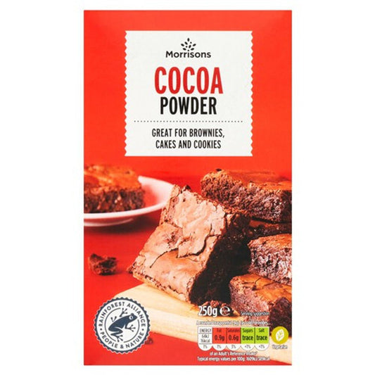 Morrisons Baking Cocoa Powder 250g - UK Food & Drink - 5010251953128