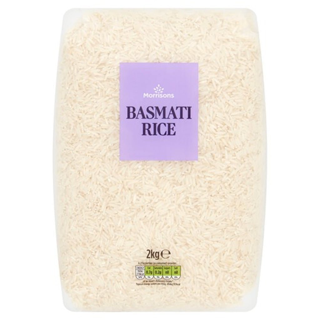 Morrisons Basmati Rice 2kg - UK Food & Drink - 5010251902980