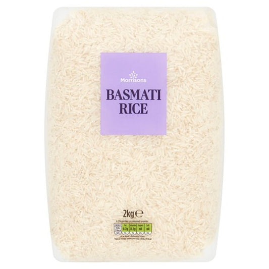 Morrisons Basmati Rice 2kg - UK Food & Drink - 5010251902980