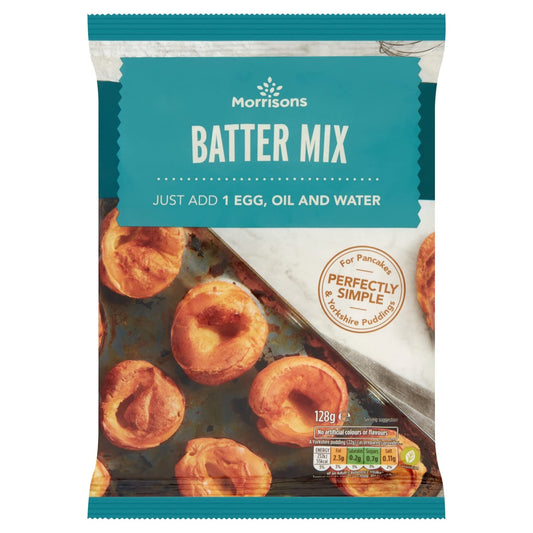 Morrisons Batter Mix 128g - UK Food & Drink - 5010251552840