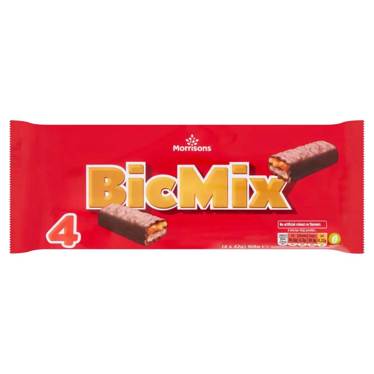 Morrisons Bic Mix 4x42g - UK Food & Drink - 5010251922087