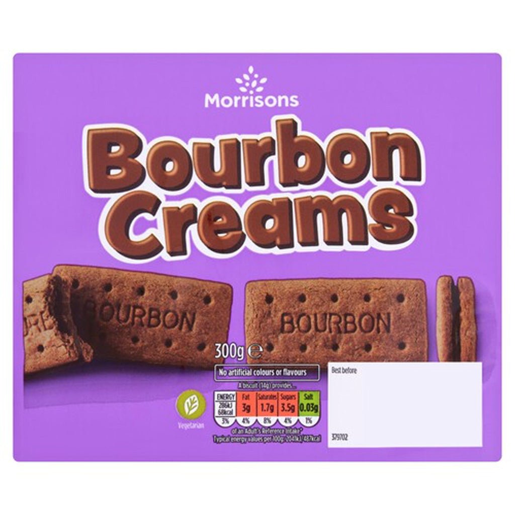 Morrisons Bourbon Creams 300g - UK Food & Drink - 5010251630937