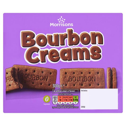 Morrisons Bourbon Creams 300g - UK Food & Drink - 5010251630937