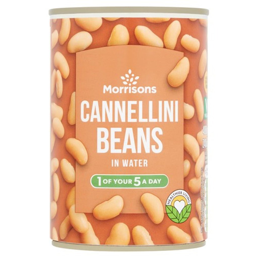 Morrisons Cannellini Beans In Water 400g - UK Food & Drink - 5010251958130