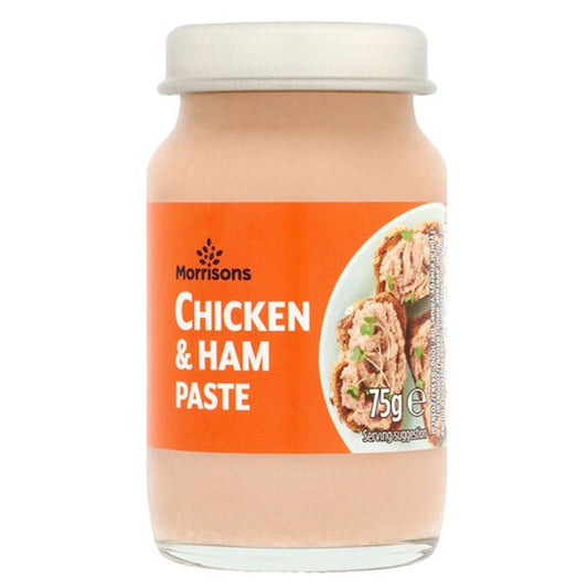 Morrisons Chicken & Ham Paste 75g - UK Food & Drink - 5010251523727