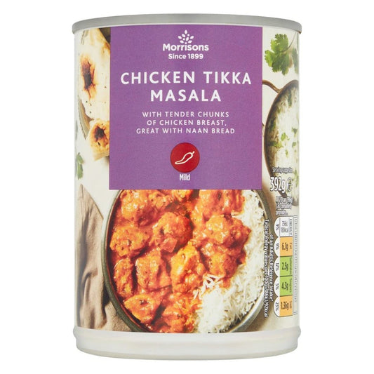 Morrisons Chicken Tikka Masala 392g - UK Food & Drink - 5010525092942