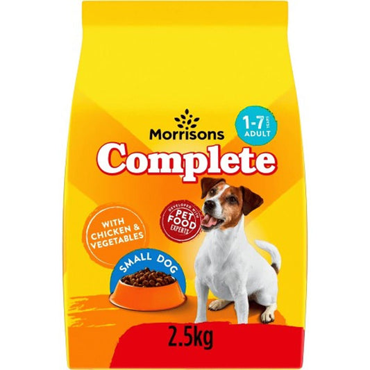 Morrisons Chicken & Veg Dry Dog Food 2.5kg - UK Food & Drink - 5010525088051