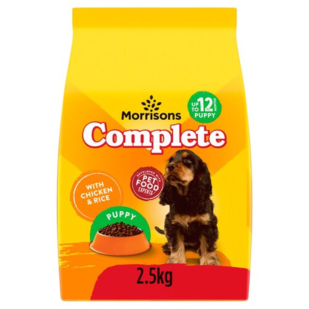 Morrisons Chicken & Veg Puppy Food 2.5kg - UK Food & Drink - 5010525088037