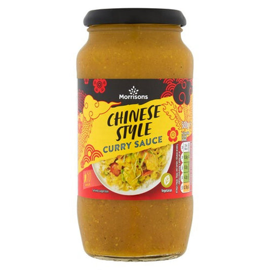 Morrisons Chinese Curry Cooking Sauce 500g - UK Food & Drink - 5010525120126