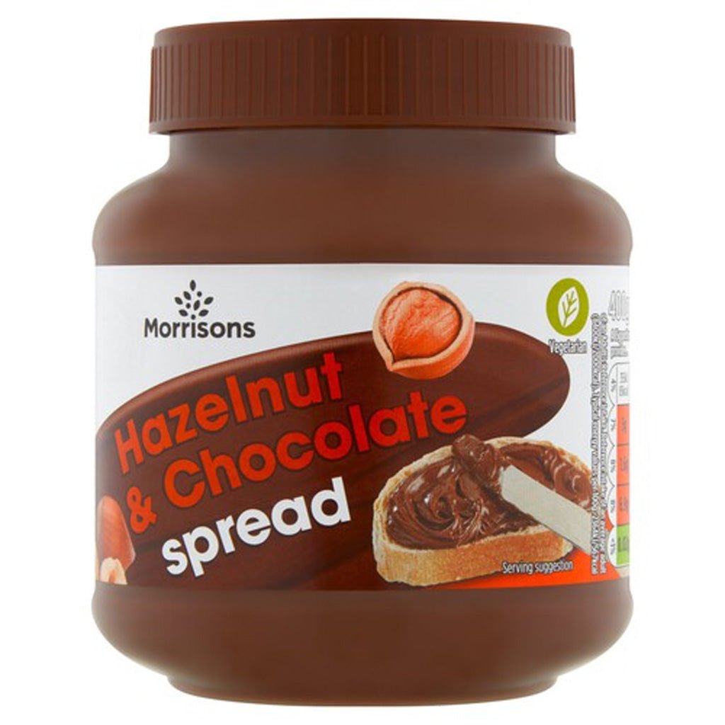 Morrisons Chocolate Hazelnut Spread 400g - UK Food & Drink - 5010251450443