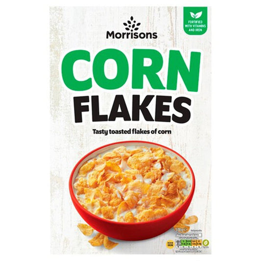 Morrisons Corn Flakes 500g - UK Food & Drink - 5010251624561