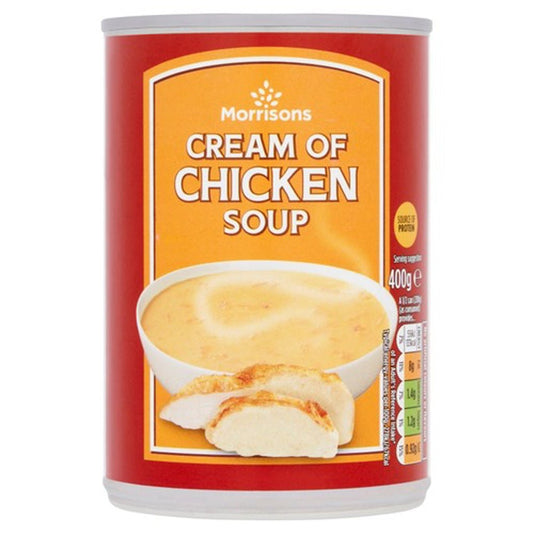 Morrisons Cream of Chicken Soup 400g - UK Food & Drink - 5010251476641