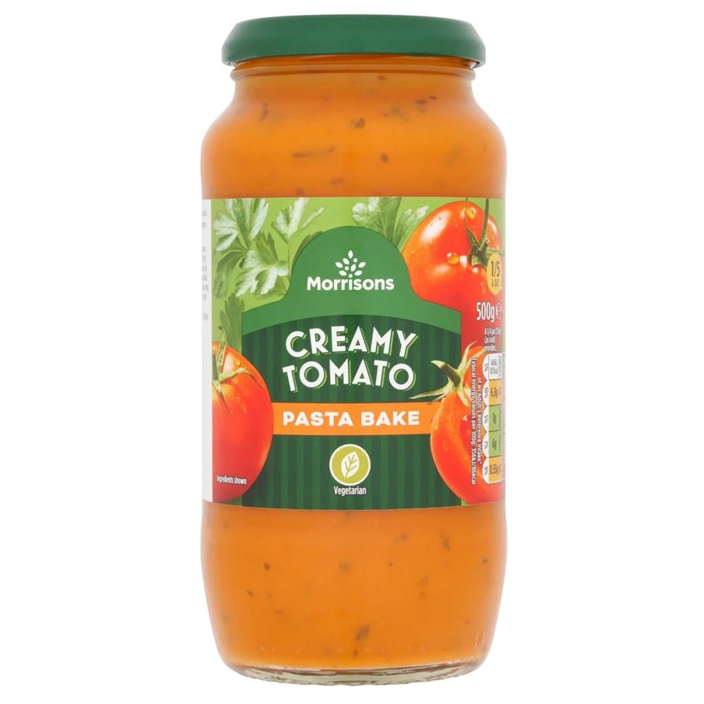 Morrisons Creamy Tomato Pasta Bake 500g - UK Food & Drink - 5010251460268