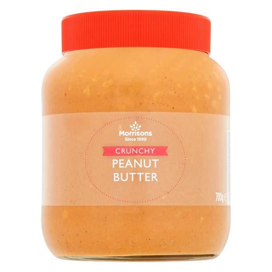 Morrisons Crunchy Peant Butter 700g - UK Food & Drink - 5010251450375
