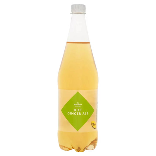 Morrisons Diet Ginger Ale 1 Litre - UK Food & Drink - 5010251509158