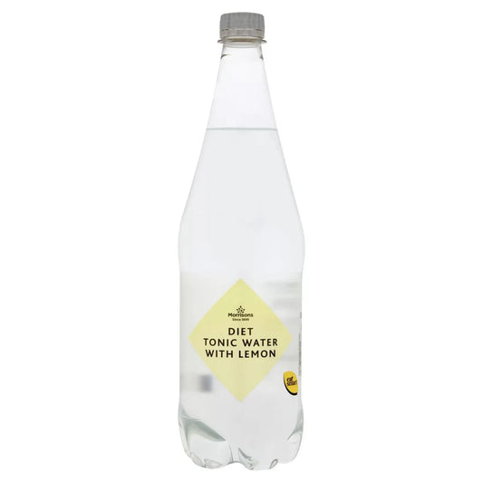 Morrisons Diet Tonic & Lemon 1l - UK Food & Drink - 5010251509103