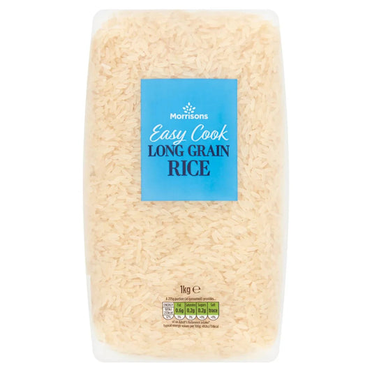 Morrisons Easy Cook Long Grain Rice 1kg - UK Food & Drink - 5010251902300