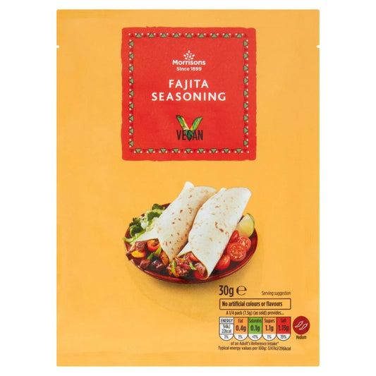 Morrisons Fajita Seasoning 30g - UK Food & Drink - 5010251953258