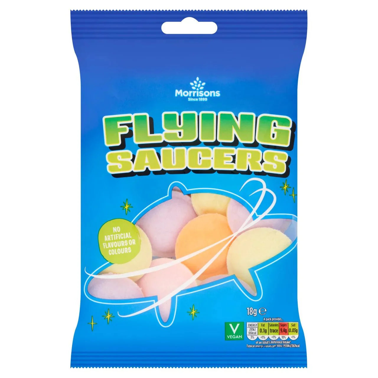 Morrisons Flying Saucers 18g - UK Food & Drink - 5010251536161