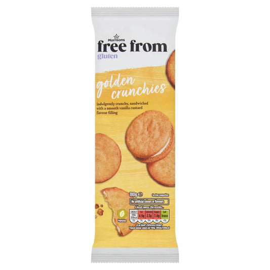 Morrisons Free From Cream Crunchies 180g - UK Food & Drink - 5010525094366