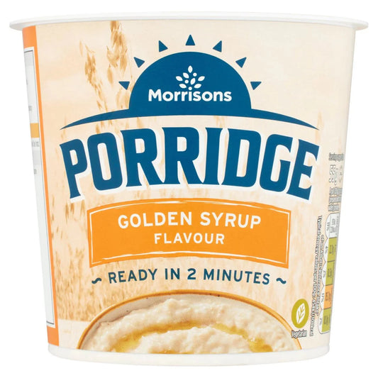 Morrisons Golden Syrup Porridge 55g - UK Food & Drink - 5010251581024
