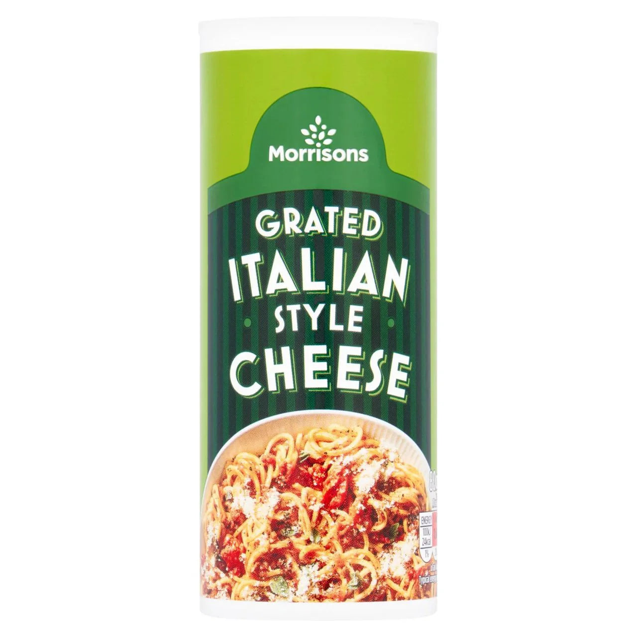 Morrisons Grated Italian Style Cheese 80g - UK Food & Drink - 5010525319377