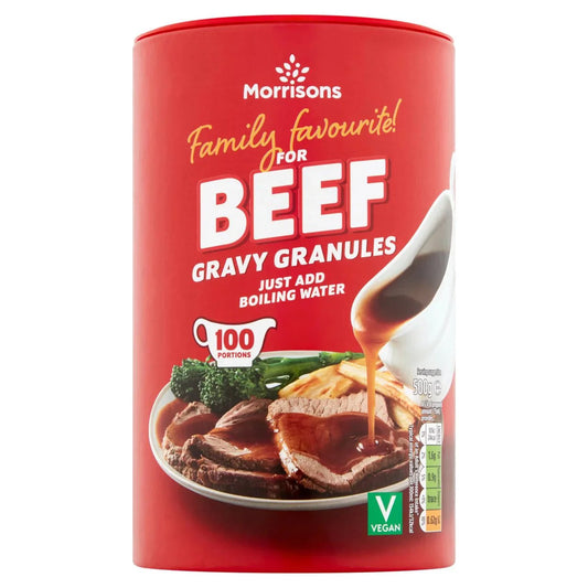 Morrisons Gravy Granules for Beef 500g - UK Food & Drink - 5010251560487