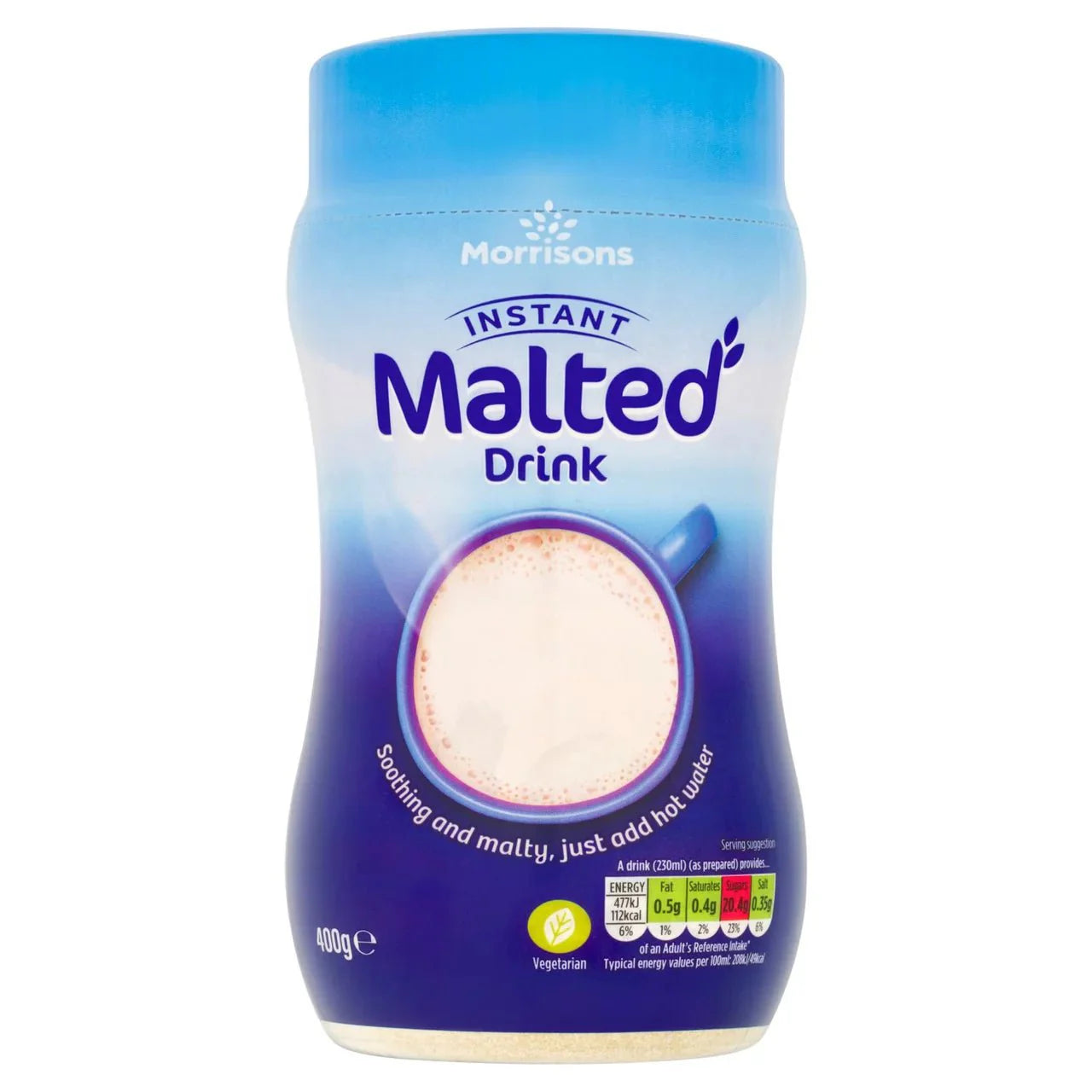 Morrisons Instant Malt Drink 400g - UK Food & Drink - 5010251953180