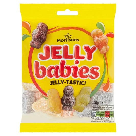 Morrisons Jelly Babies 190g - UK Food & Drink - 5010525164731