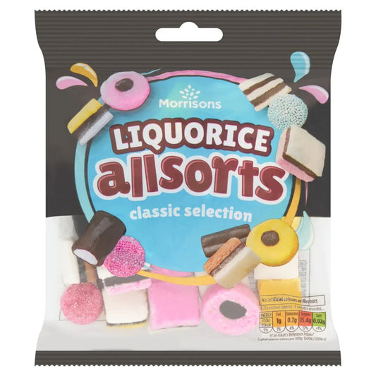 Morrisons Liquorice Allsorts 200g - UK Food & Drink - 5010251536727