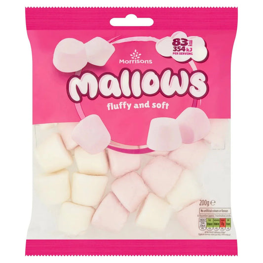 Morrisons Marshmallows 200g - UK Food & Drink - 5010251536482