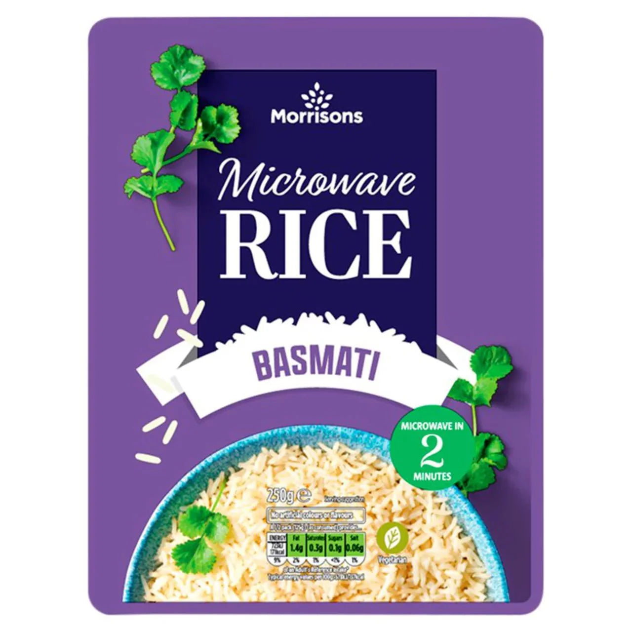 Morrisons Micro Rice Basmati 250g - UK Food & Drink - 5010251601883