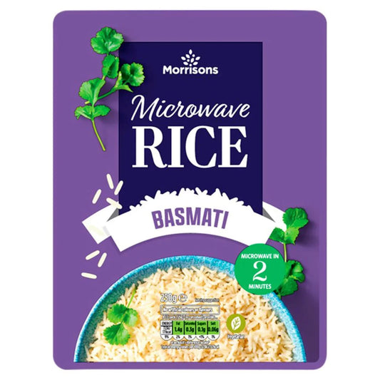 Morrisons Micro Rice Basmati 250g - UK Food & Drink - 5010251601883