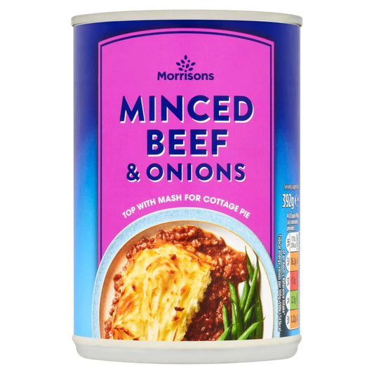 Morrisons Minced Beef & Onion 392g - UK Food & Drink - 5010251958055