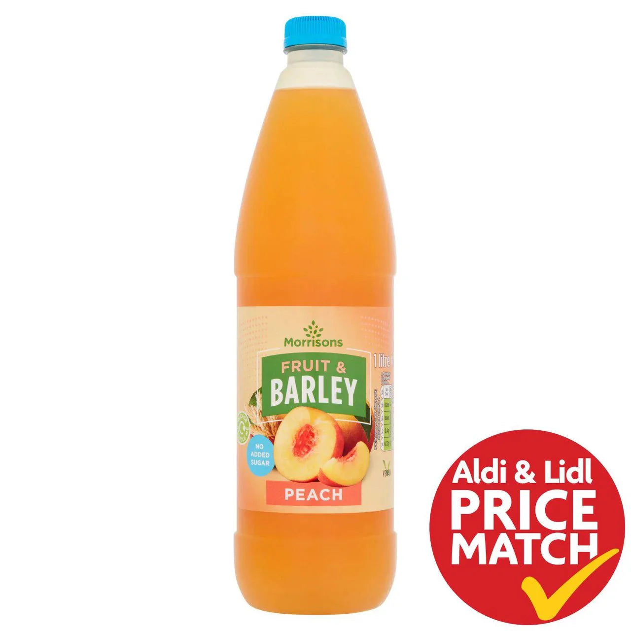 Morrisons Nas Peach Fruit & Barley 1l - UK Food & Drink - 5010251510789