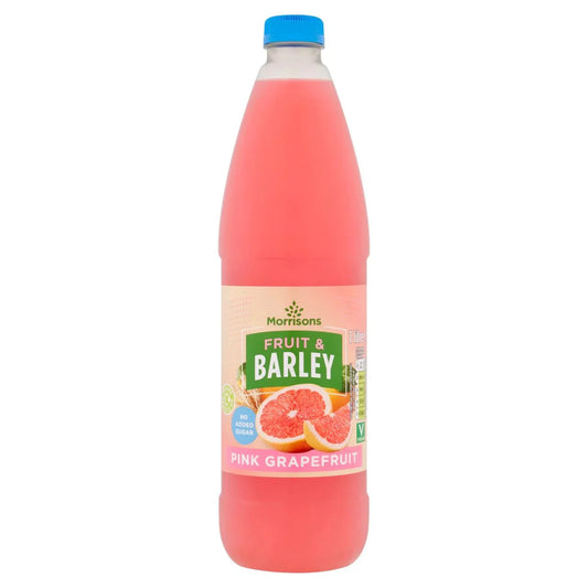 Morrisons Nas Pink Grapefruit & Barley 1l - UK Food & Drink - 5010251510758