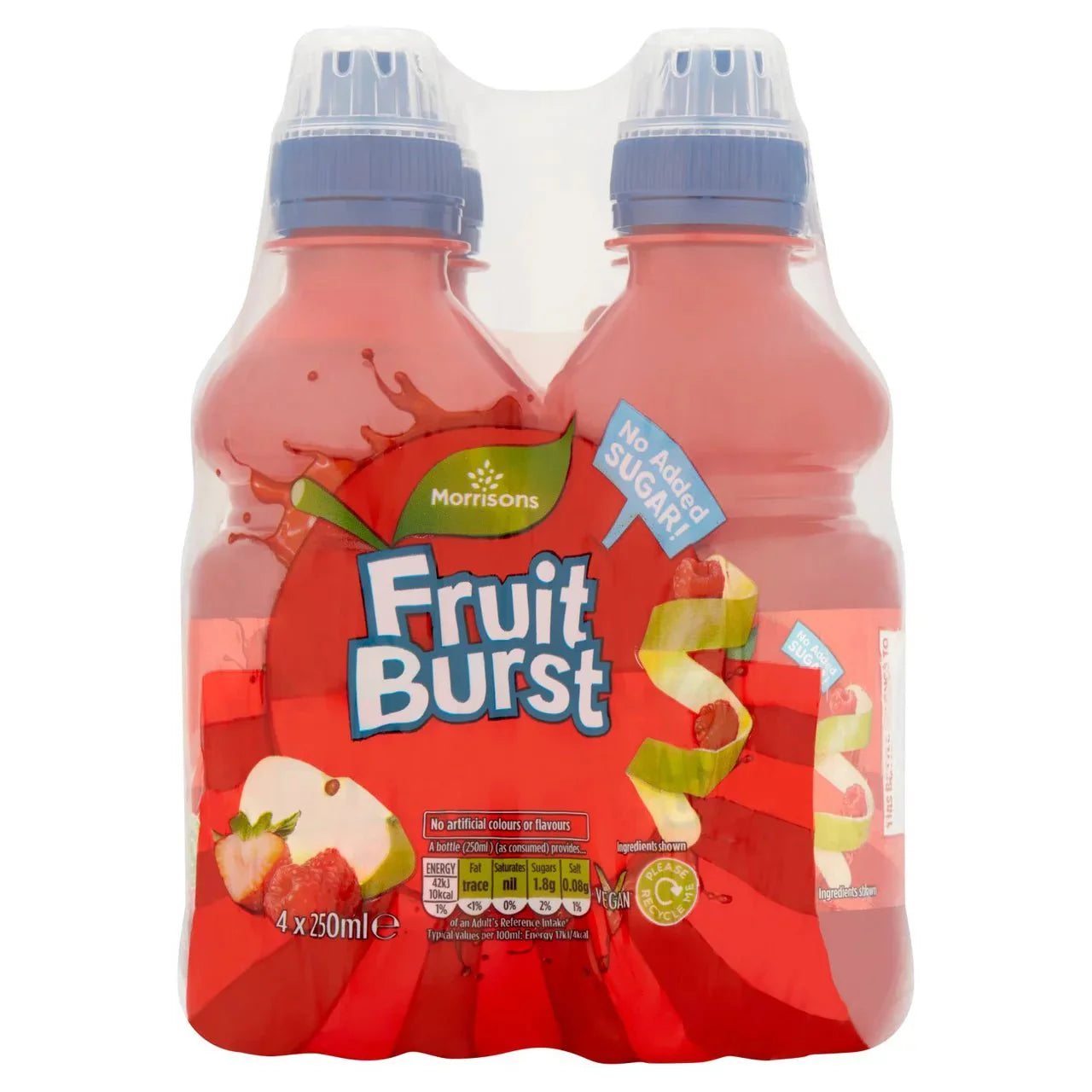 Morrisons Nas Summerfruits Juice 4x250ml - UK Food & Drink - 5010251510871