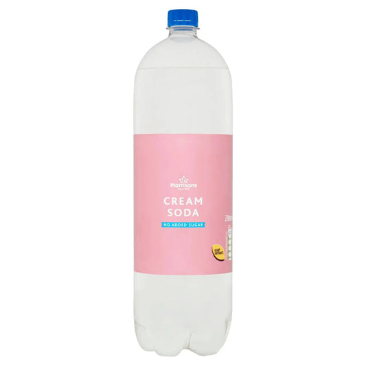 Morrisons No Added Sugar Cream Soda 2 litre - UK Food & Drink - 5010251508984