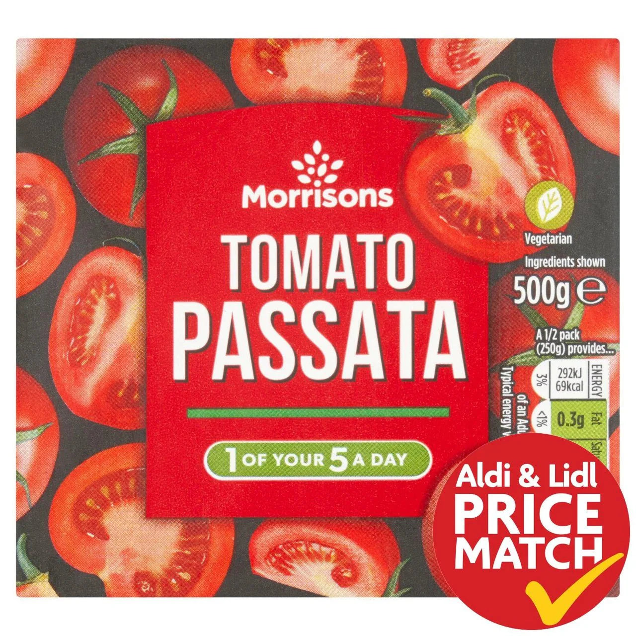 Morrisons Passata 500g - UK Food & Drink - 5010251494041