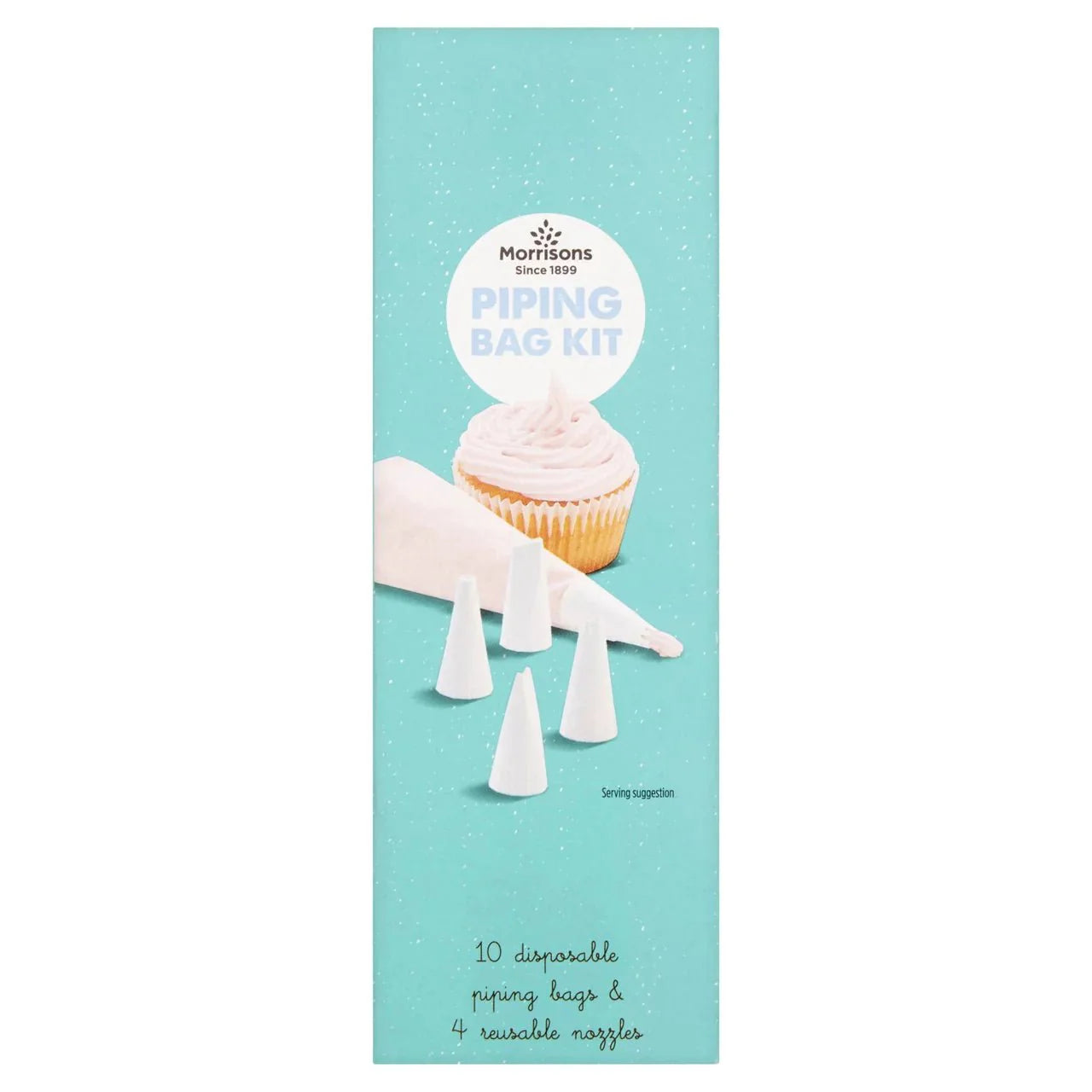 Morrisons Piping Bag & Nozzle Set 14pc - UK Food & Drink - 5010251747420