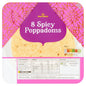 Morrisons Poppadoms Spicy 8 pack - UK Food & Drink - 5010251603818