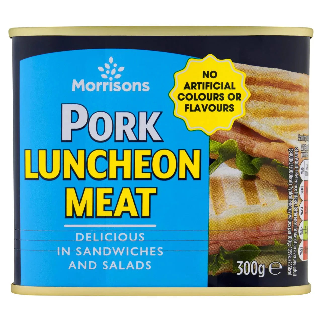 Morrisons Pork Luncheon Meat 300g - UK Food & Drink - 5010251494713