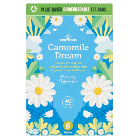 Morrisons Pure Camomile Tea 40 pack - UK Food & Drink - 5010251619079