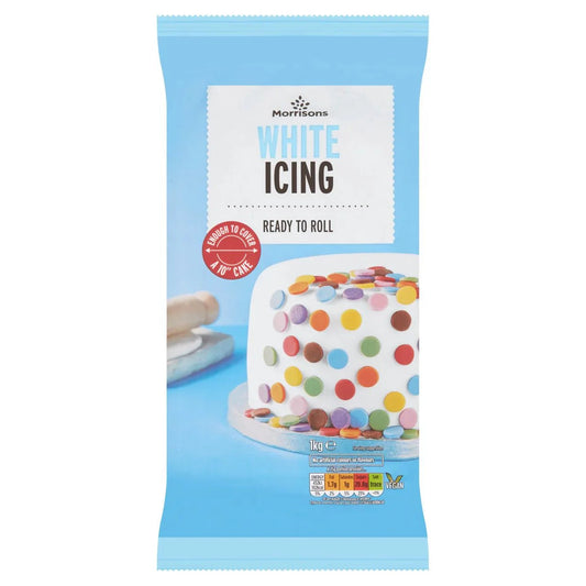 Morrisons Ready To Roll Icing 1kg - UK Food & Drink - 5010251521662